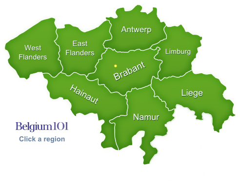 Belgium-map