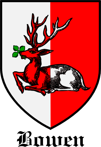 Bowen family crest Bowen family crest