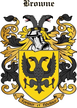 Browne family crest