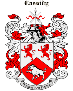 CASSIDY family crest CASSIDY family crest