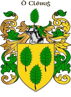 Cleary family crest Cleary family crest