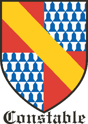 CONSTABLE family crest CONSTABLE family crest