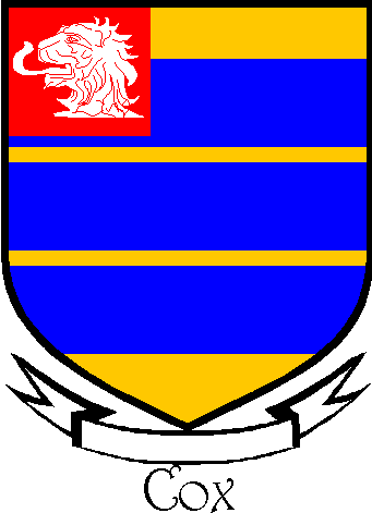 Cocks family crest