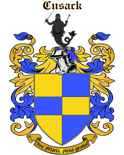 CUSACK family crest CUSACK family crest