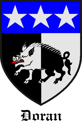 DORAN family crest DORAN family crest