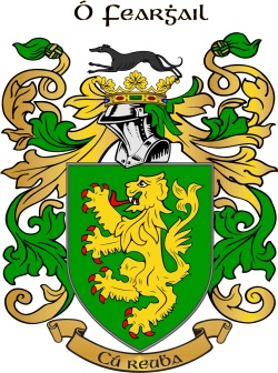 FARRELL family crest FARRELL family crest