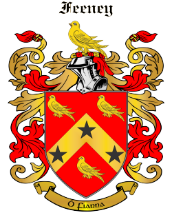Feeney family crest Feeney family crest
