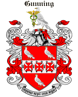 GUNNING family crest