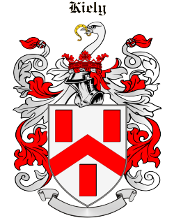 KIELY family crest KIELY family crest