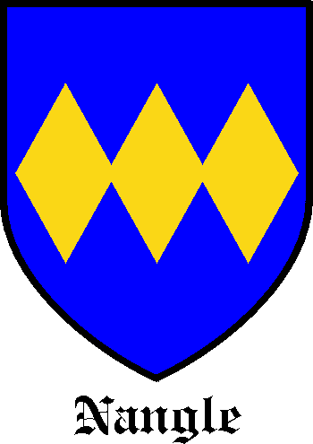 NANGLE family crest NANGLE family crest