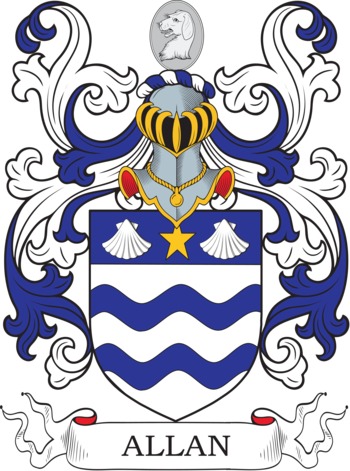 Allan family crest