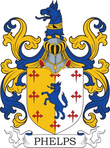 Phelps family crest