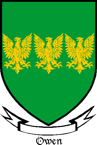 Owen family crest Owen family crest