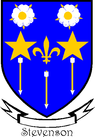 Stevinson family crest