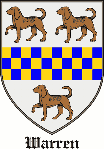 WARREN family crest