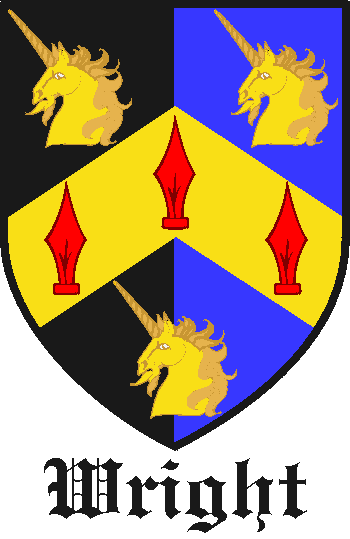 Wright family crest